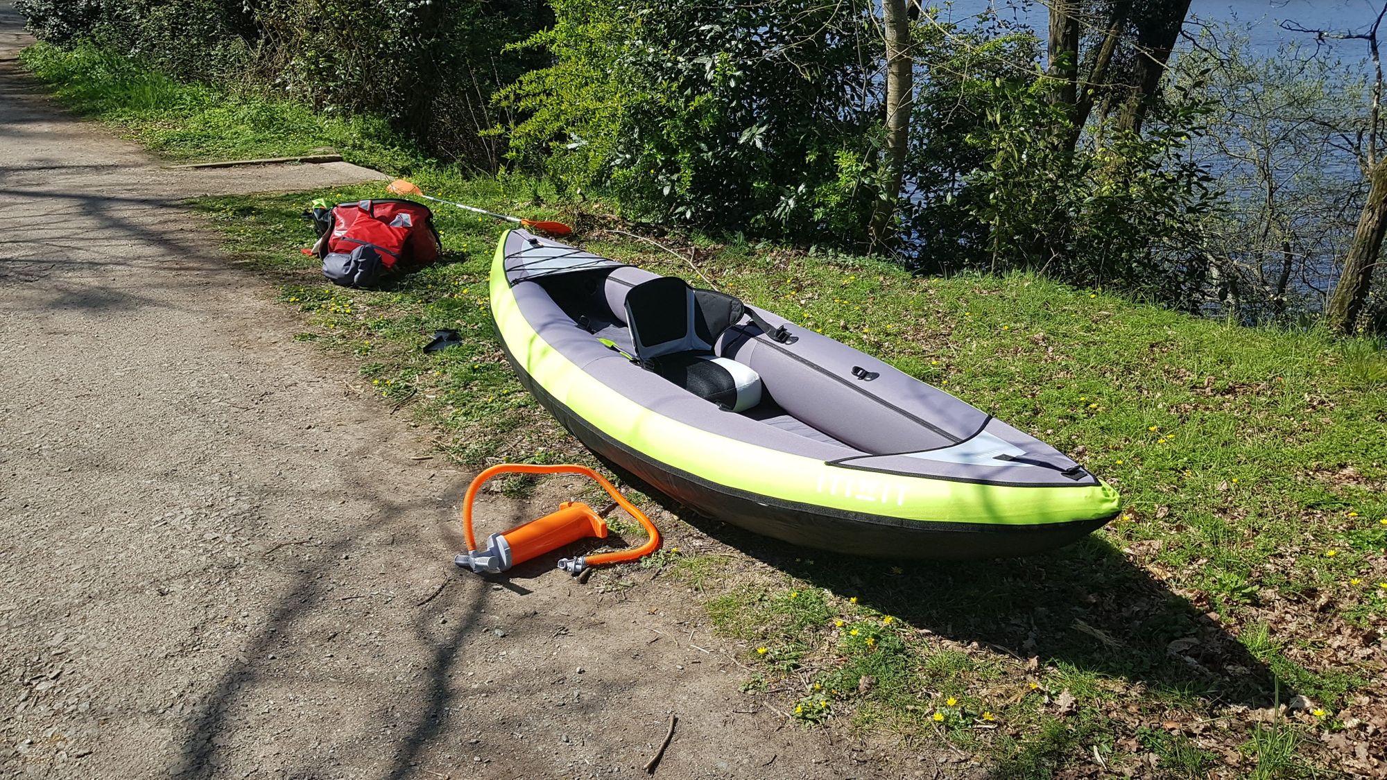 Week end Kayak bivouac sur l'erdre