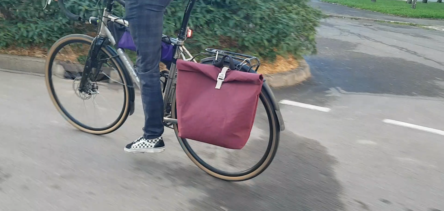 Fabriquer une sacoche de vélo